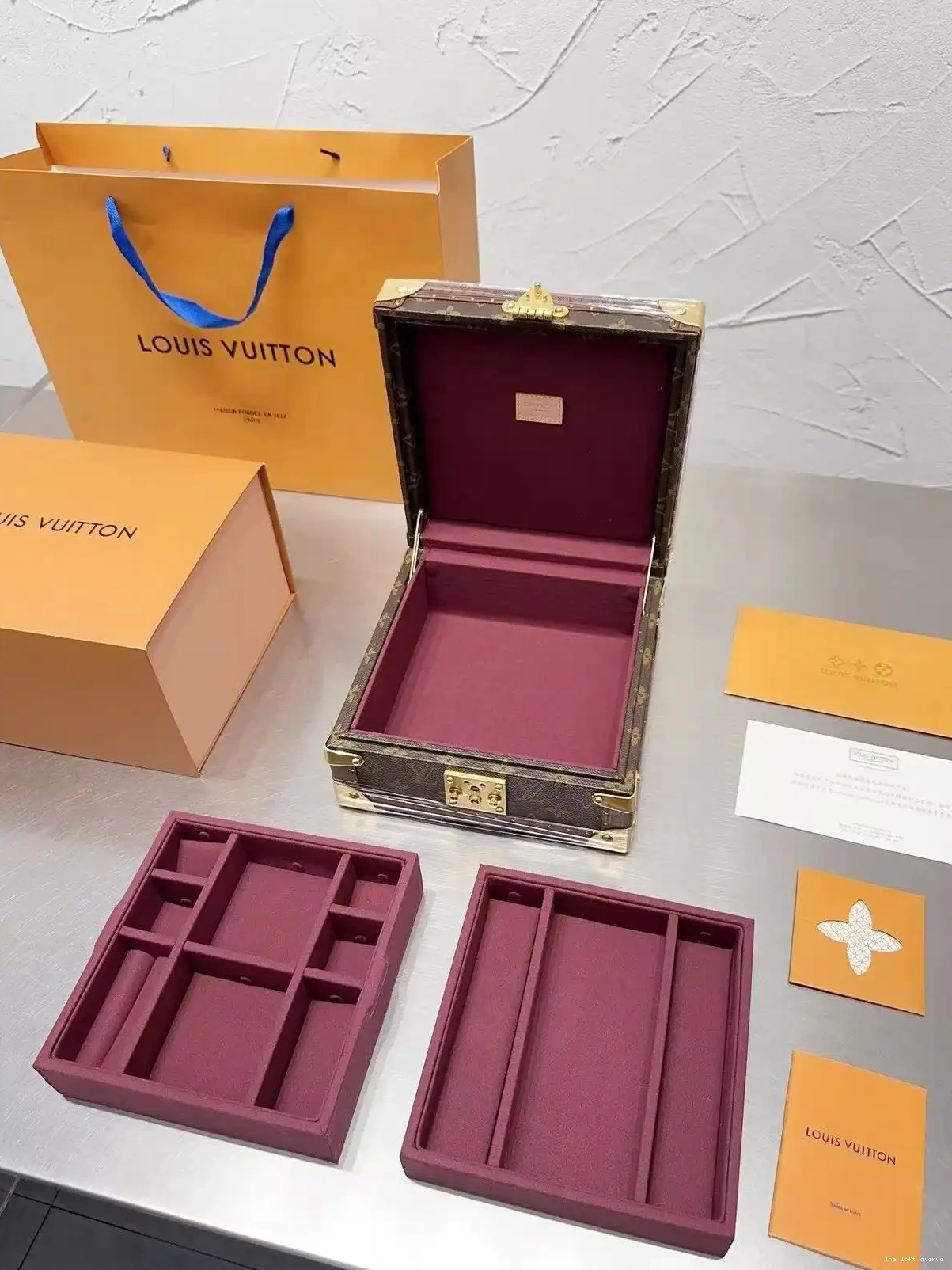 CUSTOM LV JEWELRY BOX 0627